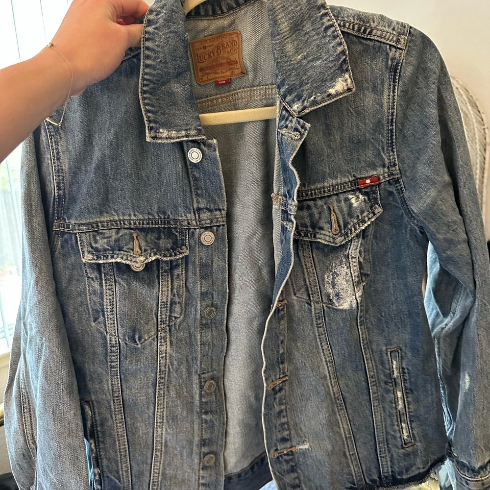 Levi's Distressed Denim Jacket